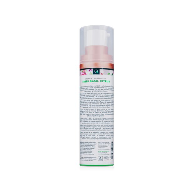 Exotiq Massage Oil Basil Citrus 100 ml