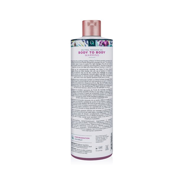 Exotiq Body To Body Warming Massage Oil 500 ml