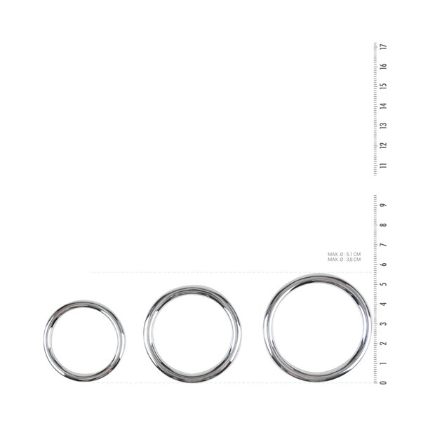 Cock/Ball Ring & Glans Ring Set
