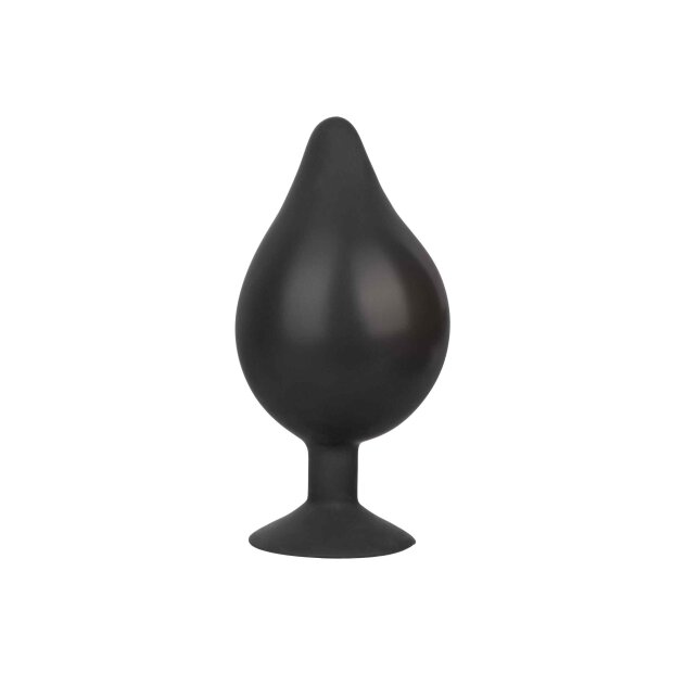XL Silicone Inflatable Plug Black