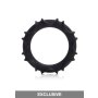 Atlas Silicone Ring Black