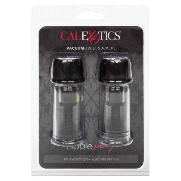 Vacuum Twist Suckers Black