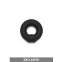 Soft Silicone Stud C-Ring Black