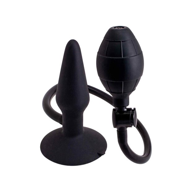 Inflatable Butt Plug S Black