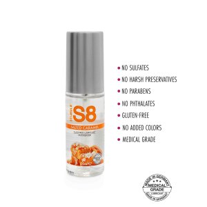 S8 WB Flavored Lube 50ml Caramel
