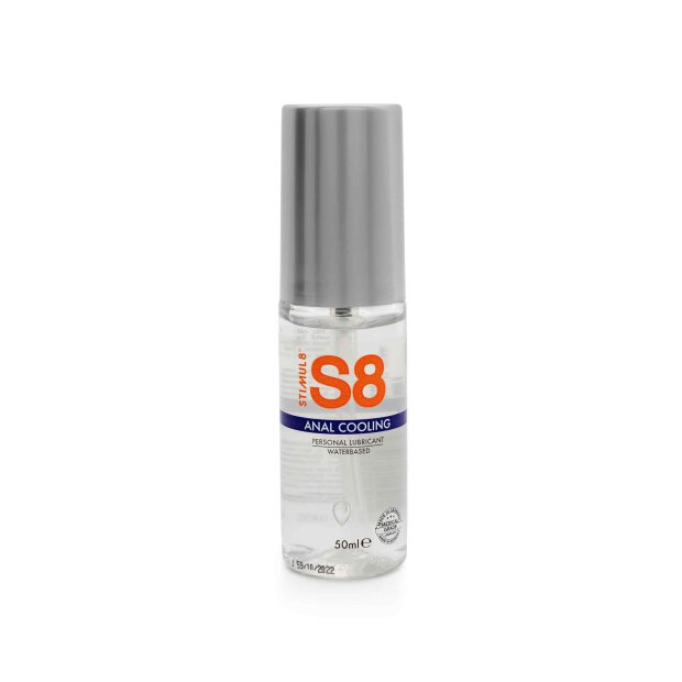 S8 WB Cooling Anal Lube 50ml Cooling