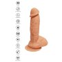 Silicone Vibrating Dildo Light skin tone