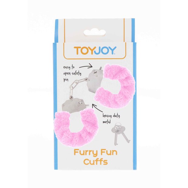 Furry Fun Cuffs Pink