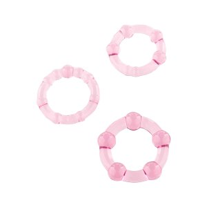Stay Hard Three Rings Pink