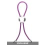 Adjustable Love Ring Purple