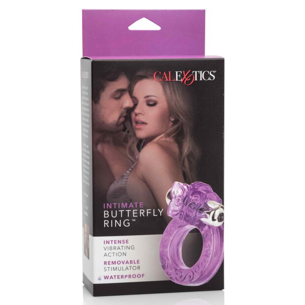 Intimate Butterfly Ring Purple