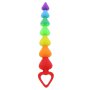 Rainbow Heart Beads Rainbow