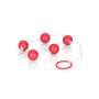 Medium Anal Beads Red