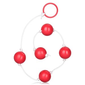 Large Anal Beads Red