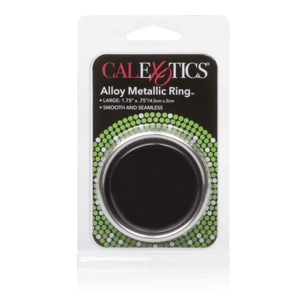 Alloy Metallic Ring - Large Silver