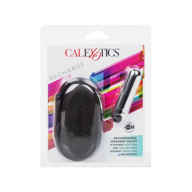 Rechargeable Hideaway Bullet  Silver