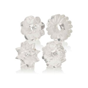 Basic Essentials 4 Pack Transparent