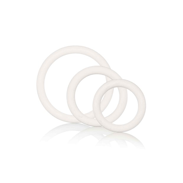 Rubber Ring - 3 Piece Set White