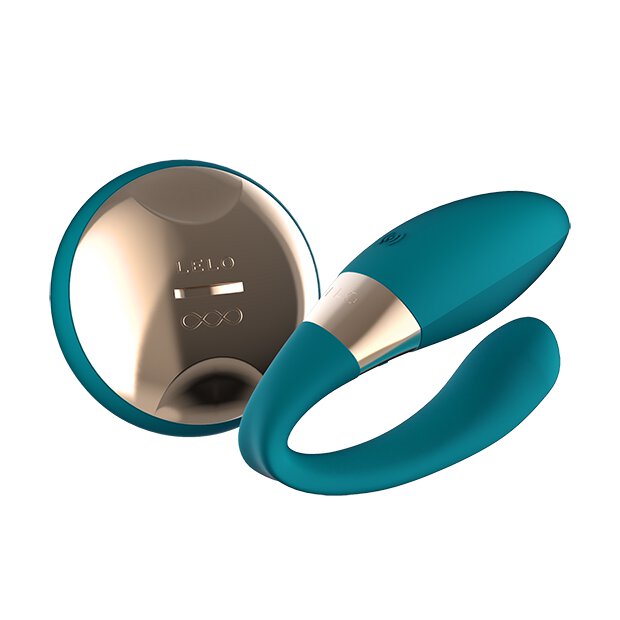 Lelo Tiani Duo Couples Massager Ocean Blue