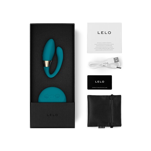 Lelo Tiani Duo Couples Massager Ocean Blue