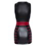 Kleid schwarz/rot S - XL