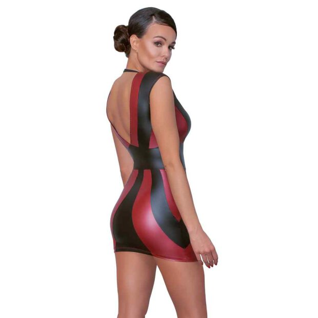 Kleid rot/schwarz S - XL