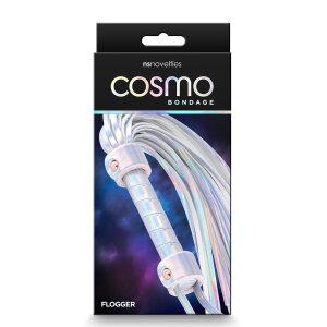 Cosmo Bondage Flogger Rainbow