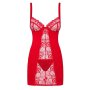 Obsessive Heartina Dress with Lace Red S - XL
