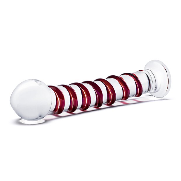Glas Mr. Swirly Dildo 25,5 cm