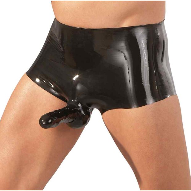 Latex Herren Pants schwarz S/M - L/XL