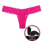 Secrets Vibrating Panties Lace Thong Pink