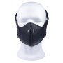 Leather Mask With Zip