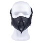 Leather Mask With Zip