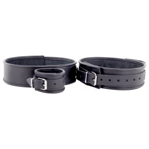 Leather Thigh-Handcuffs