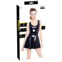 Lack Kleid schwarz L