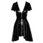 Lack Kleid Zip 4XL