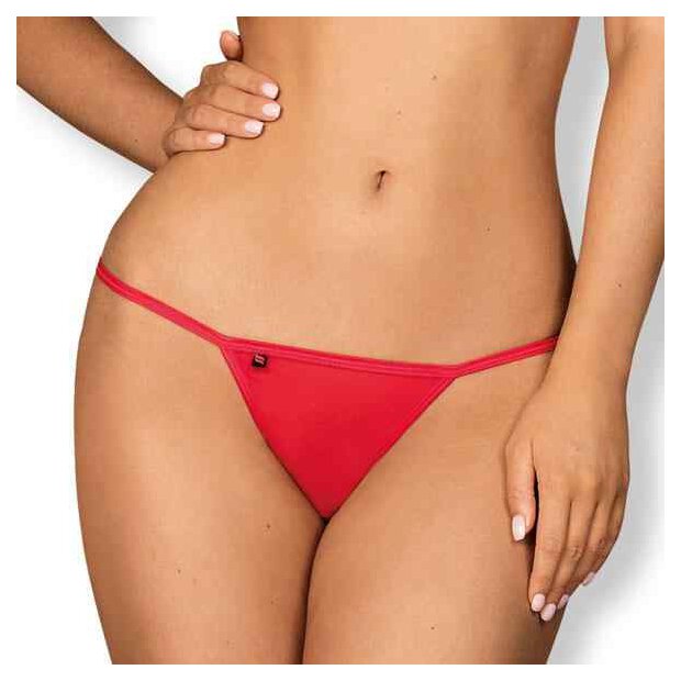 Obsessive Giftella Thong Red S - XL