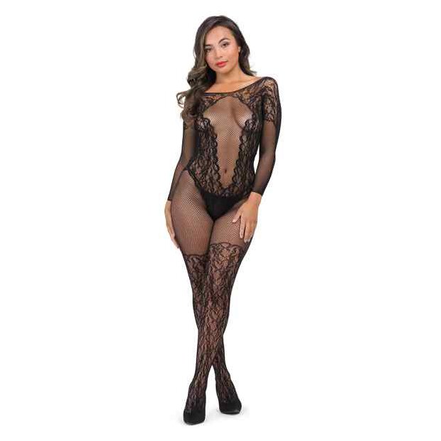 Fifty Shades of Grey - Captivate Spanking Bodystocking One Size - Queen Size