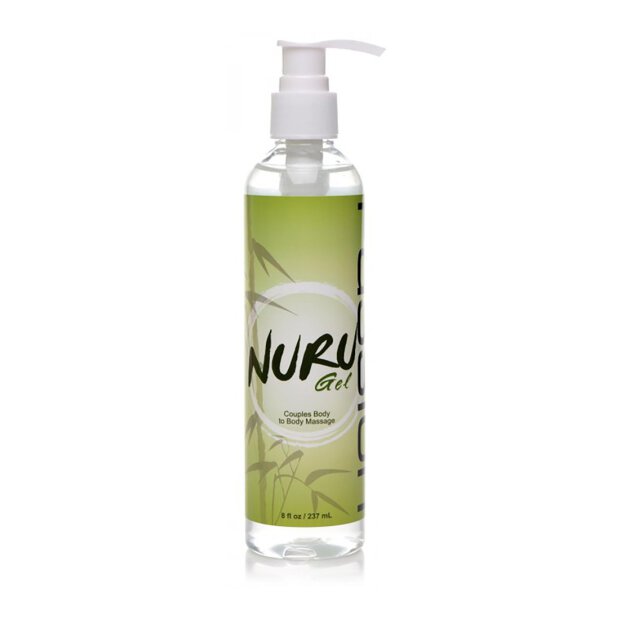 Nuru Inflatable Massage Sheet & Gel Kit - Black