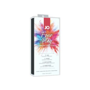 System JO Four Play Lubricant Variety Pack