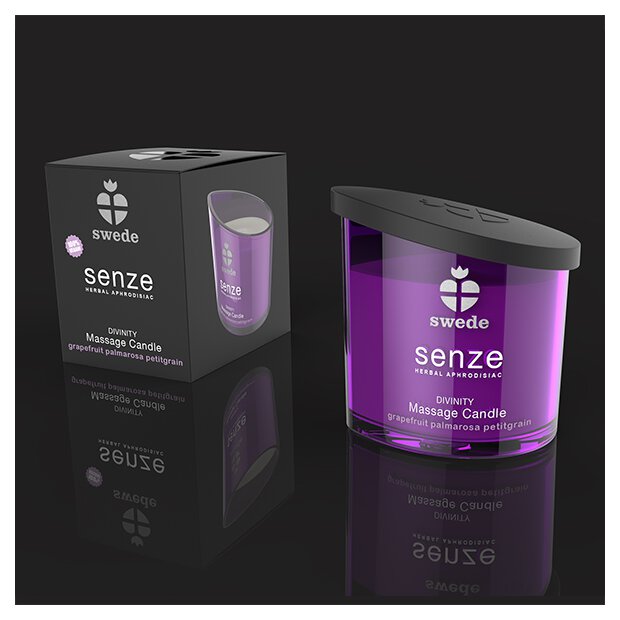 Swede Senze Divinity Massage Candle Grapefruit Palmarosa Petitgrain 50 ml