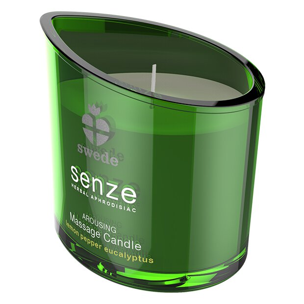 Swede Senze Arousing Massage Candle Lemon Pepper Eucalyptus 50 ml