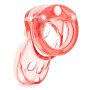 CB-X CB-3000 Chastity Cock Cage Red 37 mm