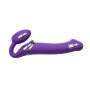 Strap-On-Me Vibrating Bendable Strap-On L Purple