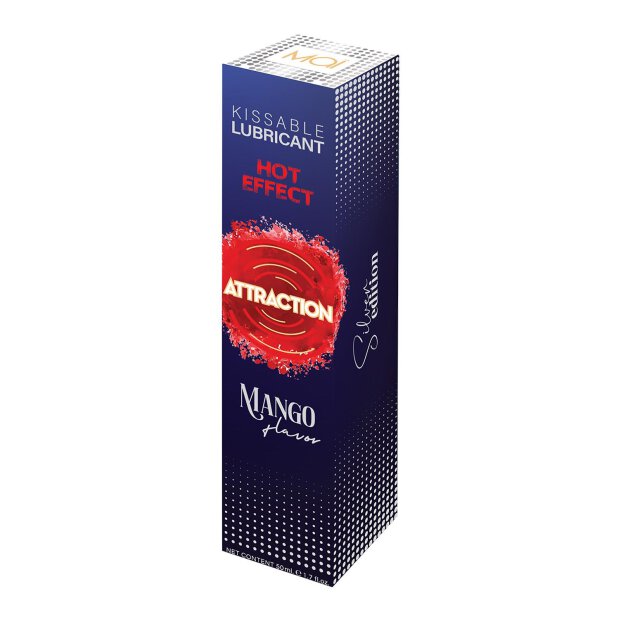 Mai Attraction Kissable Lubricant Hot Effect Mango Flavor 50ml