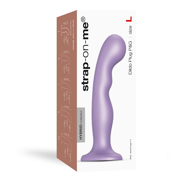 Strap-On-Me Dildo Plug P&G Metallic Lilac L
