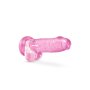 Naturally Yours  7" Crystalline Dildo Rose - 17,7 cm