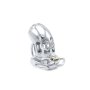 Belted Chastity Device with Ball Divider