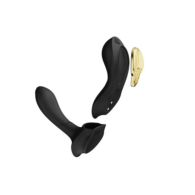 Zalo Aya Wearable Massager Obsidian Black