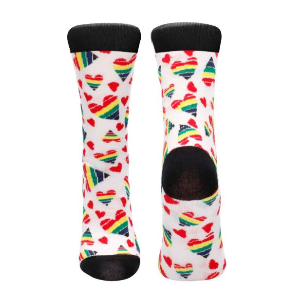 Sexy Socks Happy Hearts - 36-41